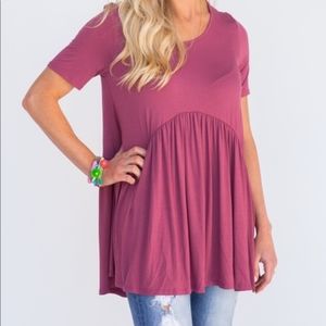 Small muse Tunic in Ginger by Agnes & Dora